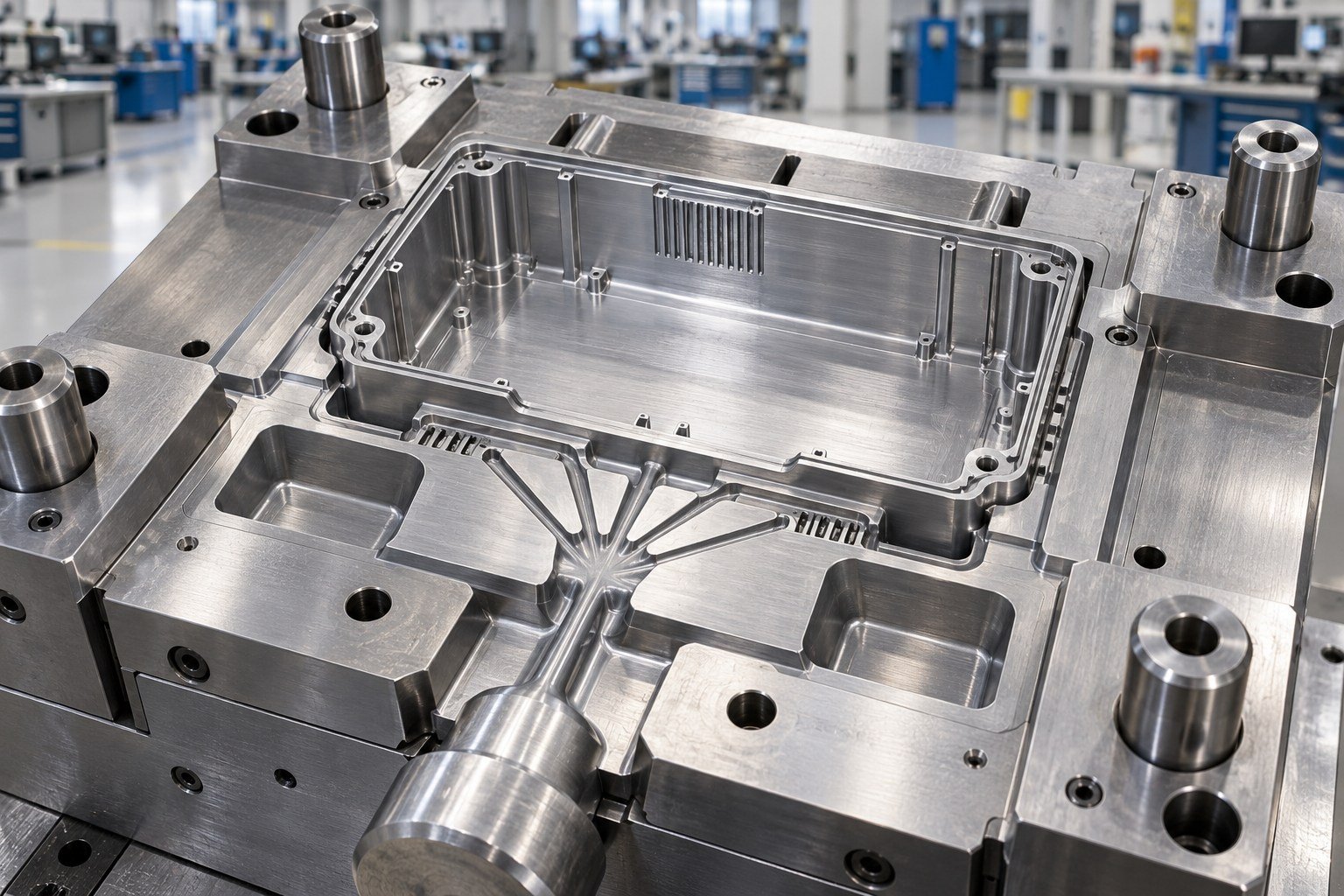 Review Filling and Air Escape Together — illustrative casting tooling concept