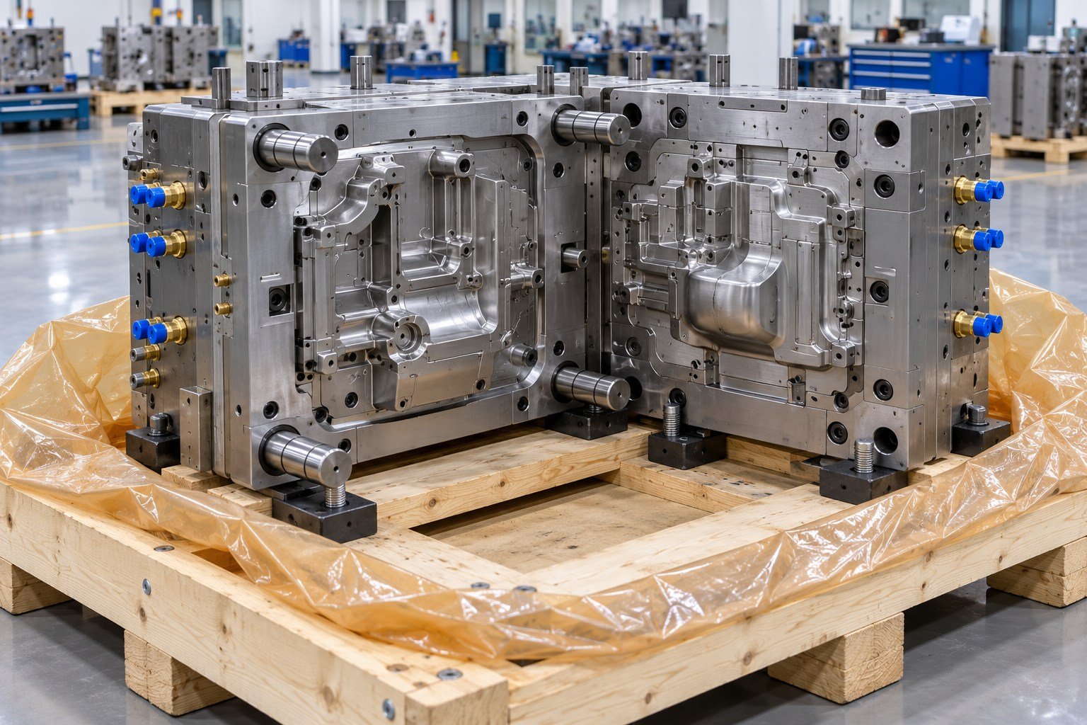 Check the Receiving Machine Before Moving the Tool — illustrative casting tooling concept