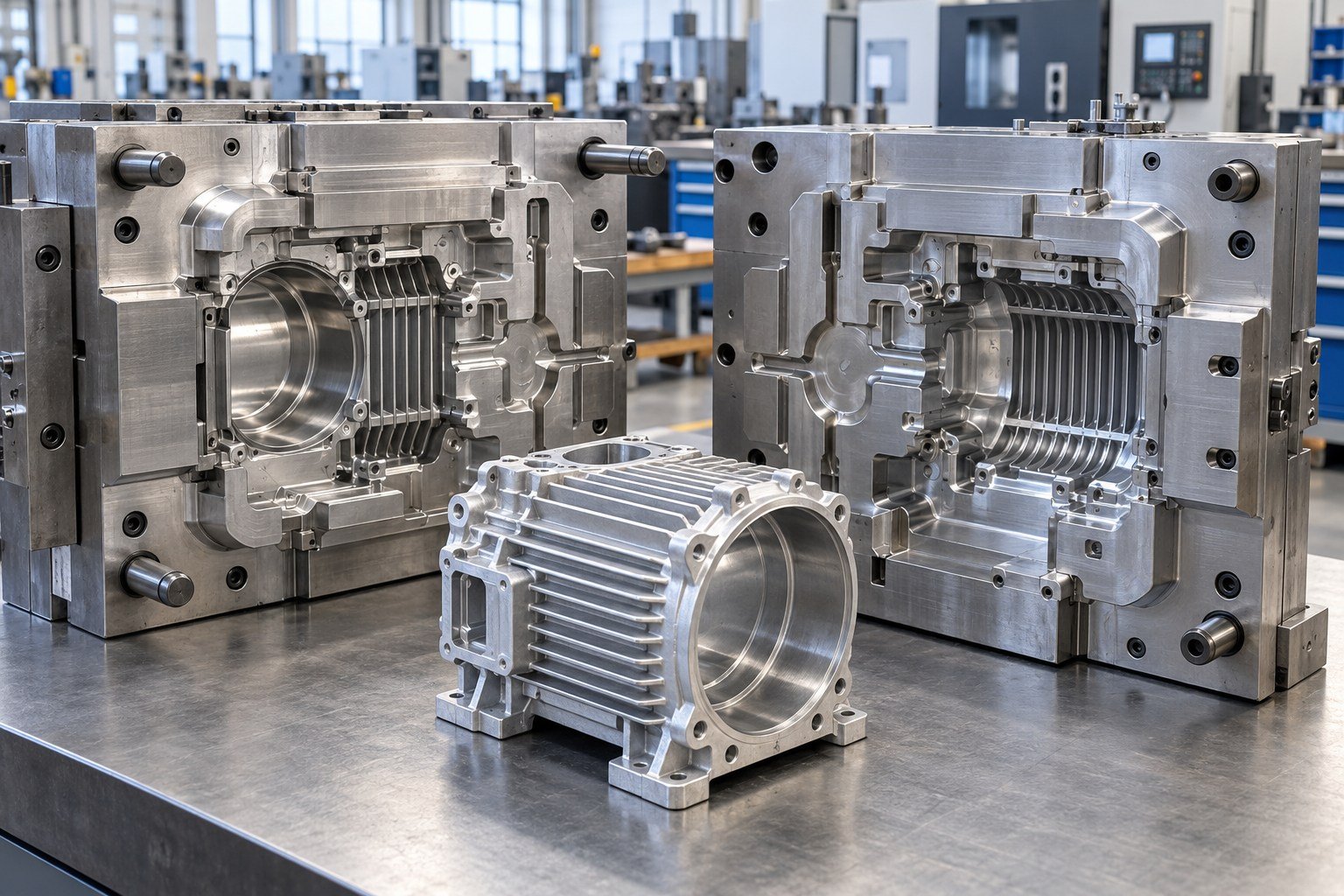 Aluminum Die Casting — illustrative casting tooling concept