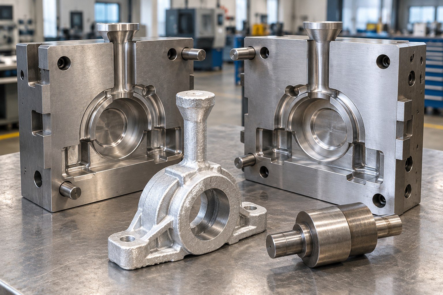 Review Your Permanent-Mold Construction — illustrative casting tooling concept