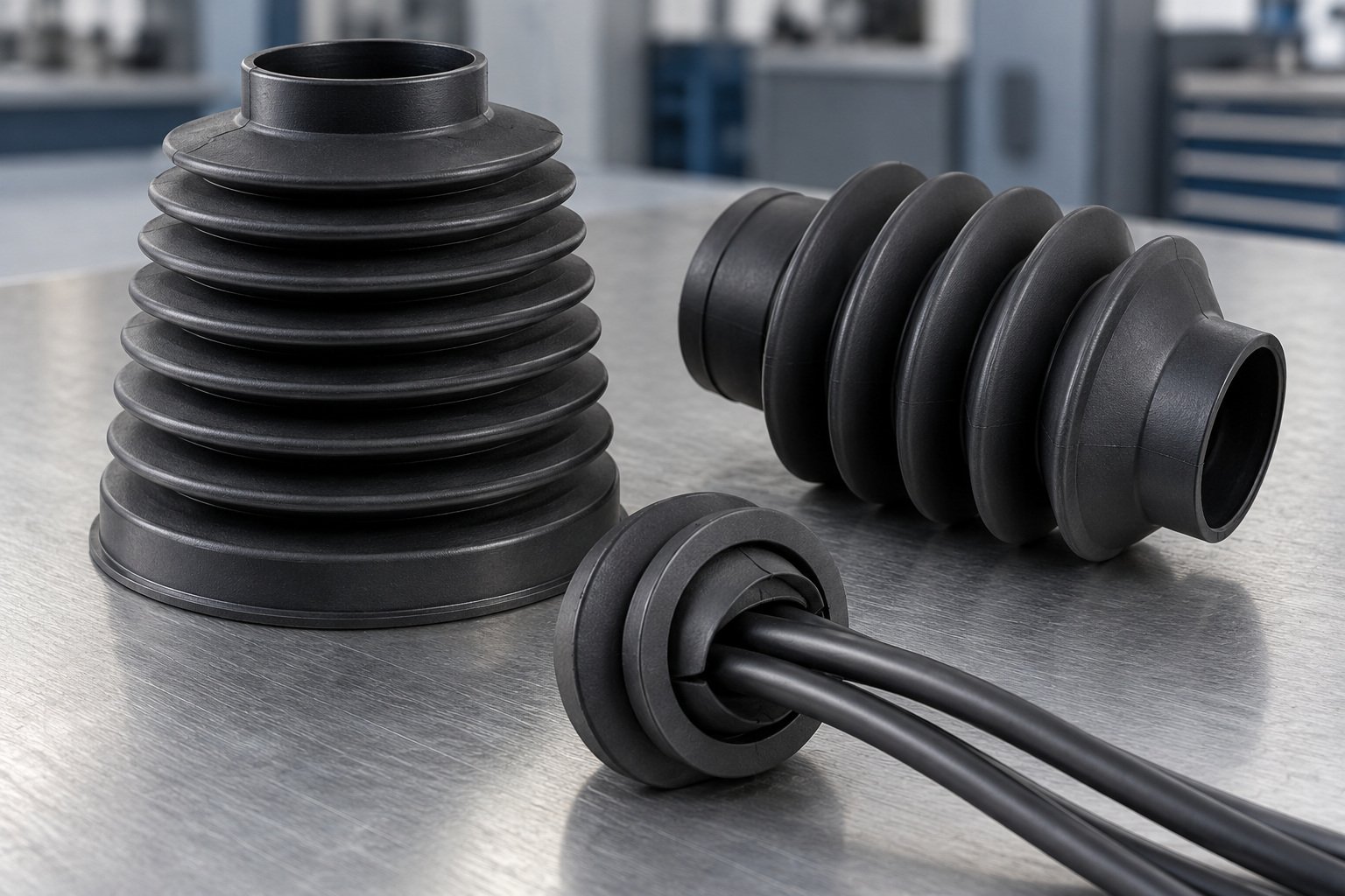 TPU / TPE component concept — illustrative generated concept