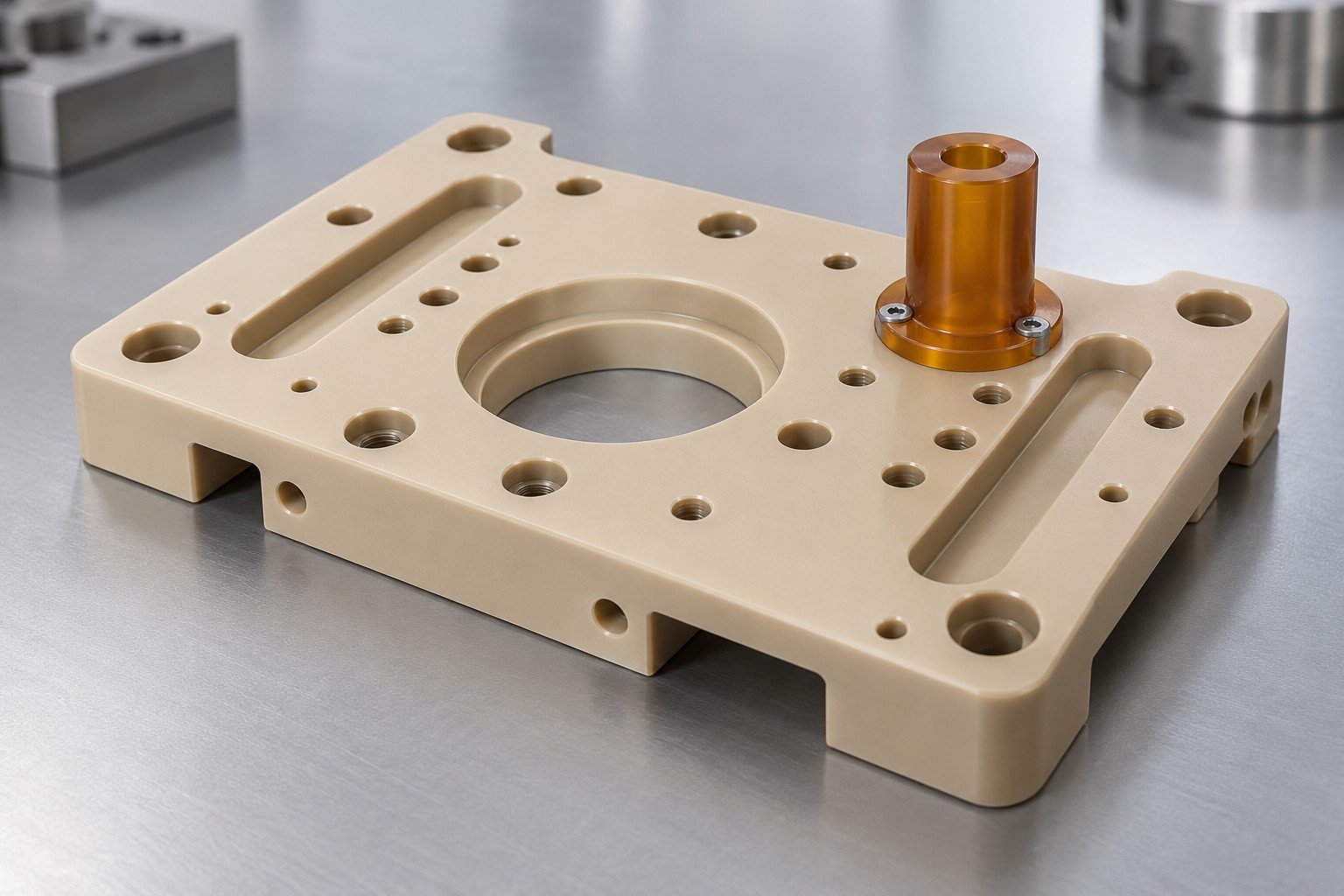 Heat & Load polymer design component — illustrative generated concept