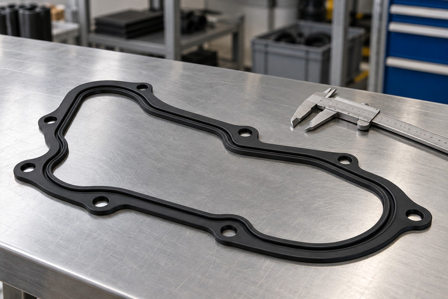 EPDM final fit & records review — illustrative generated concept