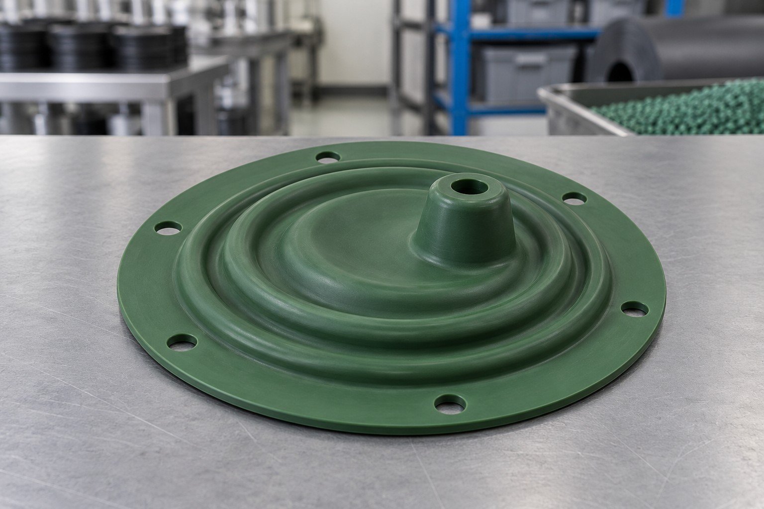 Diaphragms & Flexible Parts concept — illustrative generated concept