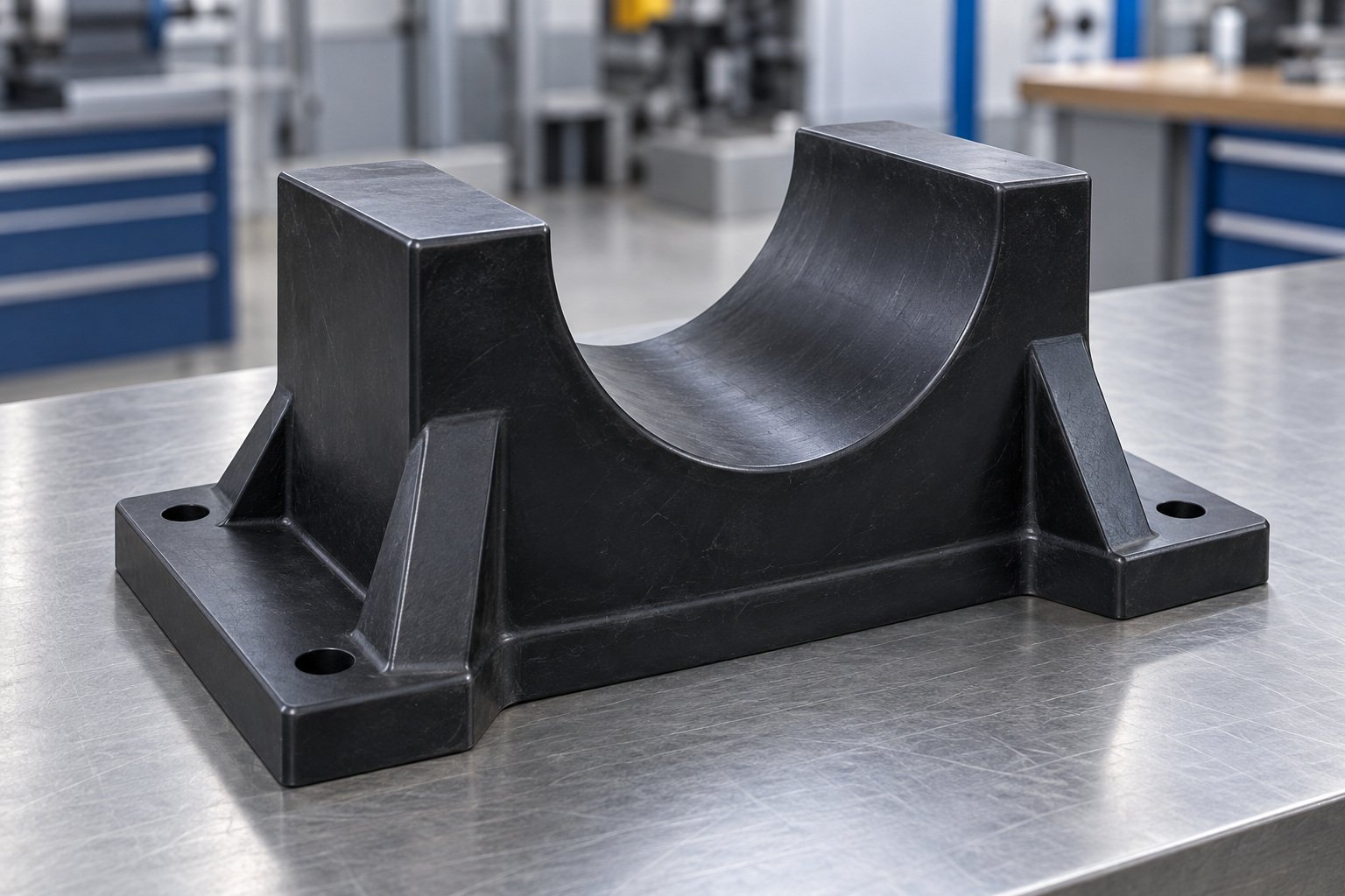 Polyethylene load & creep review — illustrative generated concept