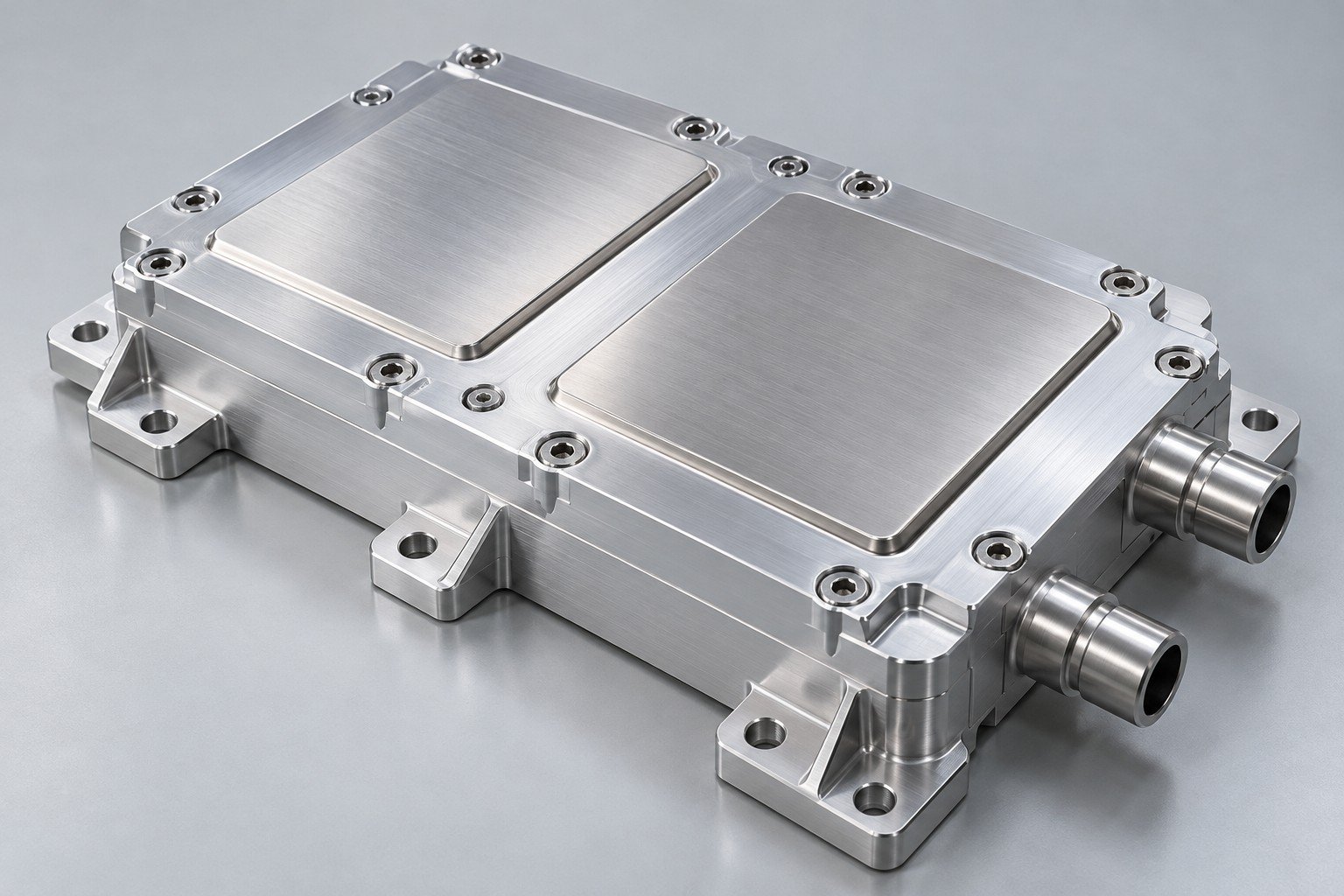 Illustrative liquid cold plates concept, not documentary company or customer photography
