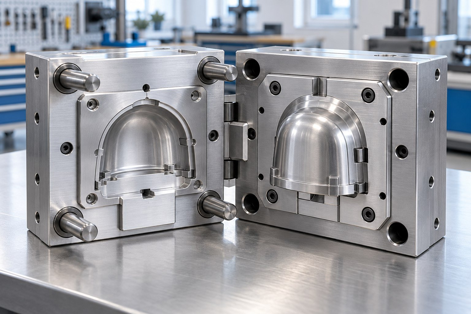 Prototype Mold Build — illustrative tooling concept