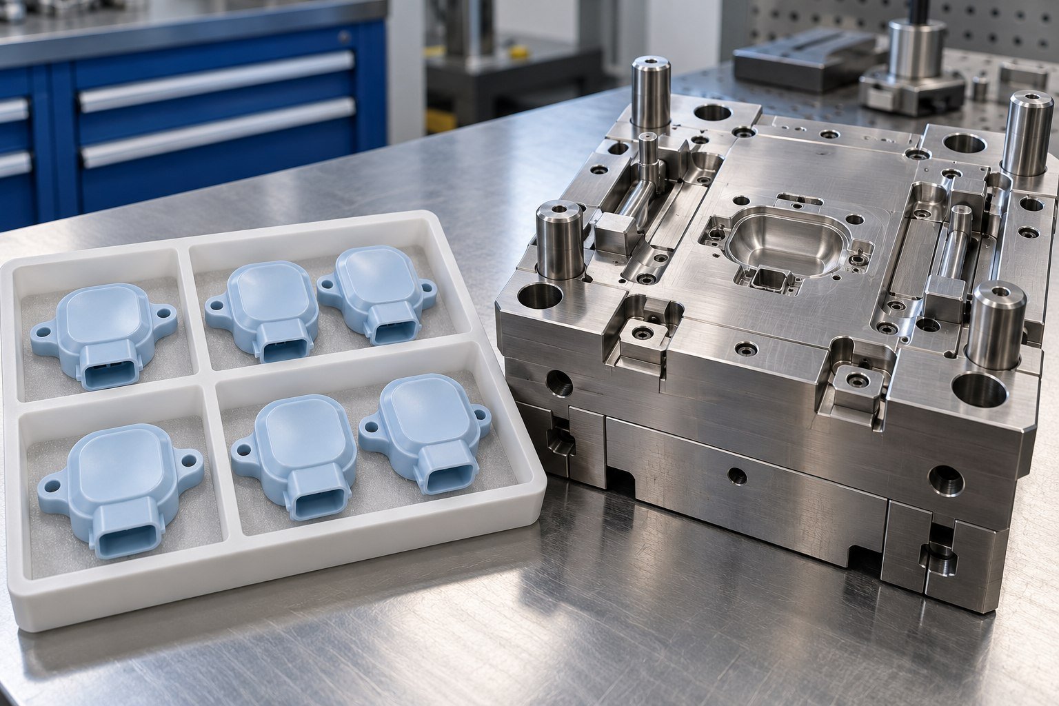Review Your Injection Mold Trial — illustrative injection mold tooling concept