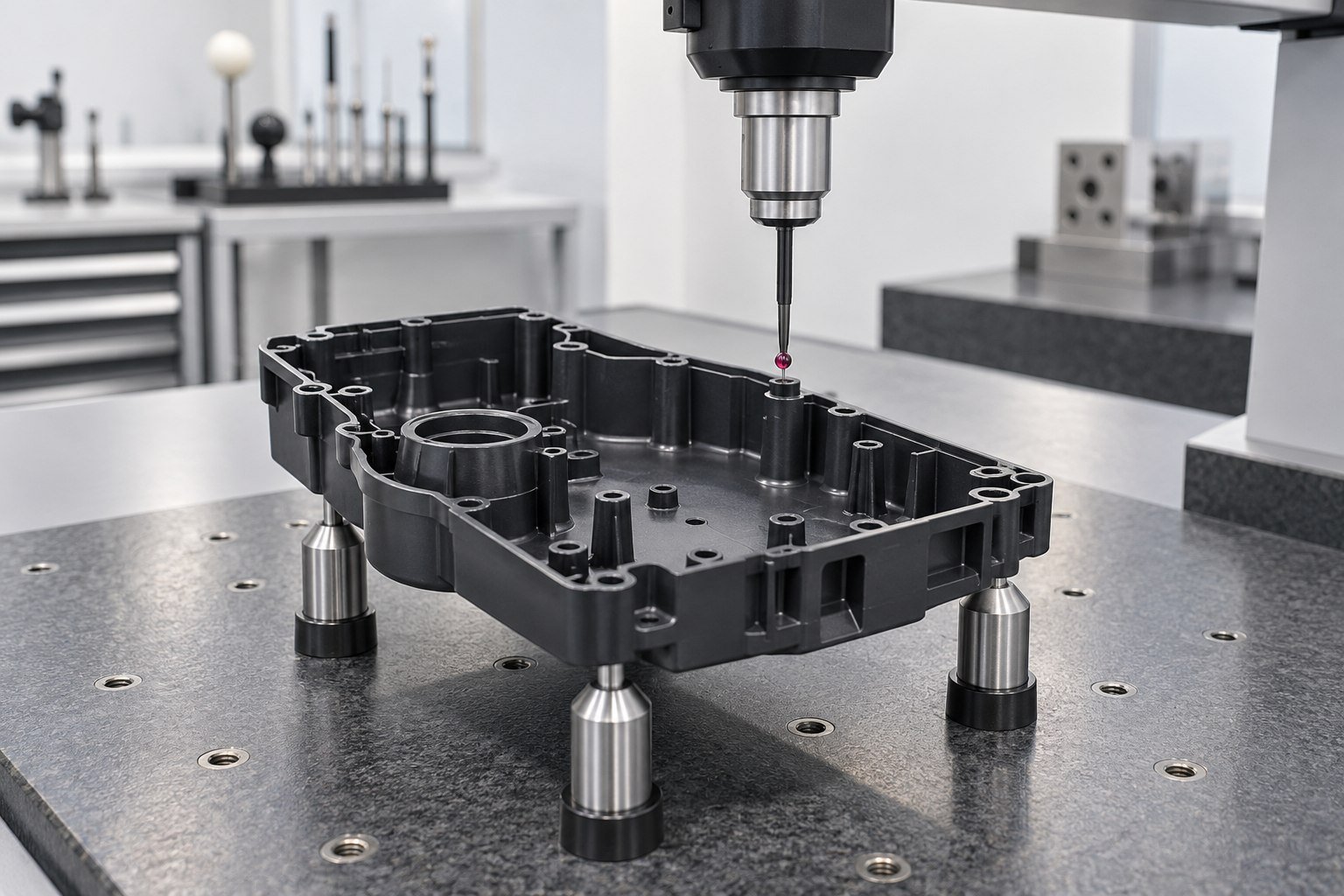 Connect Results to Your Critical Fits — illustrative injection mold tooling concept