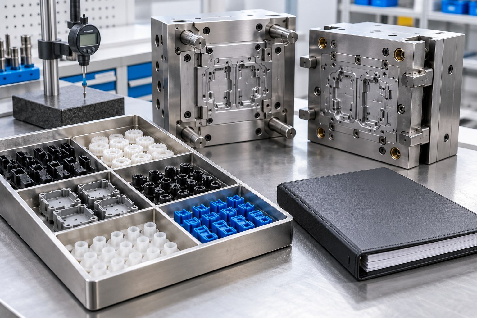 Define Your Injection Mold Validation — illustrative injection mold tooling concept