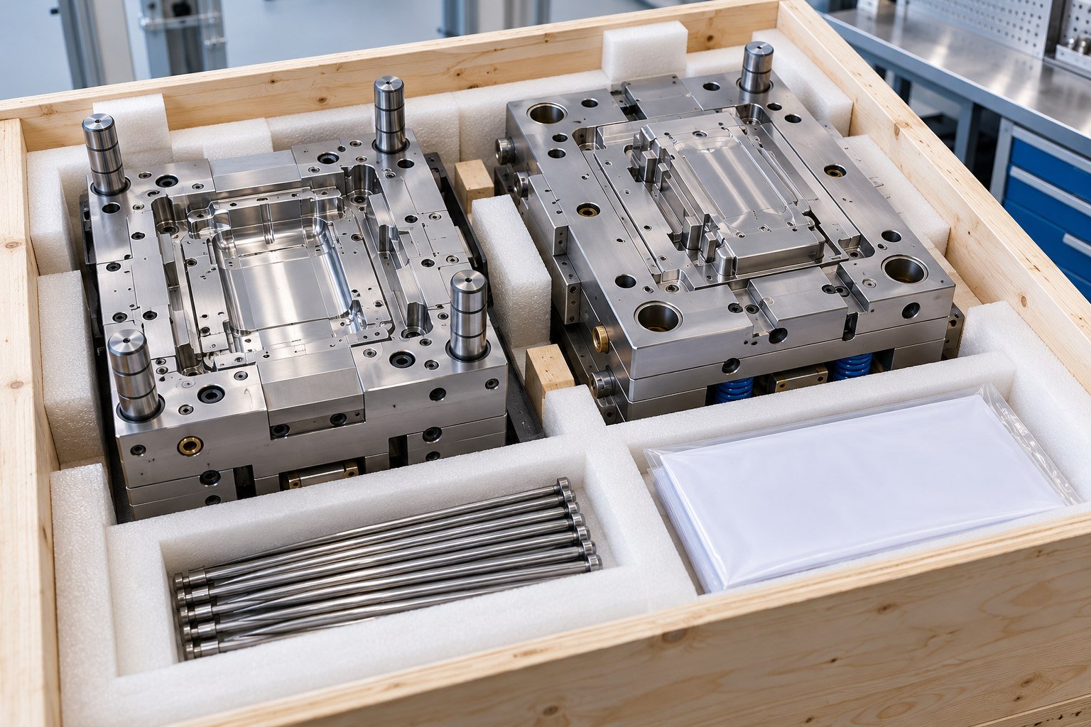 Make Your Delivery Scope Checkable — illustrative injection mold tooling concept