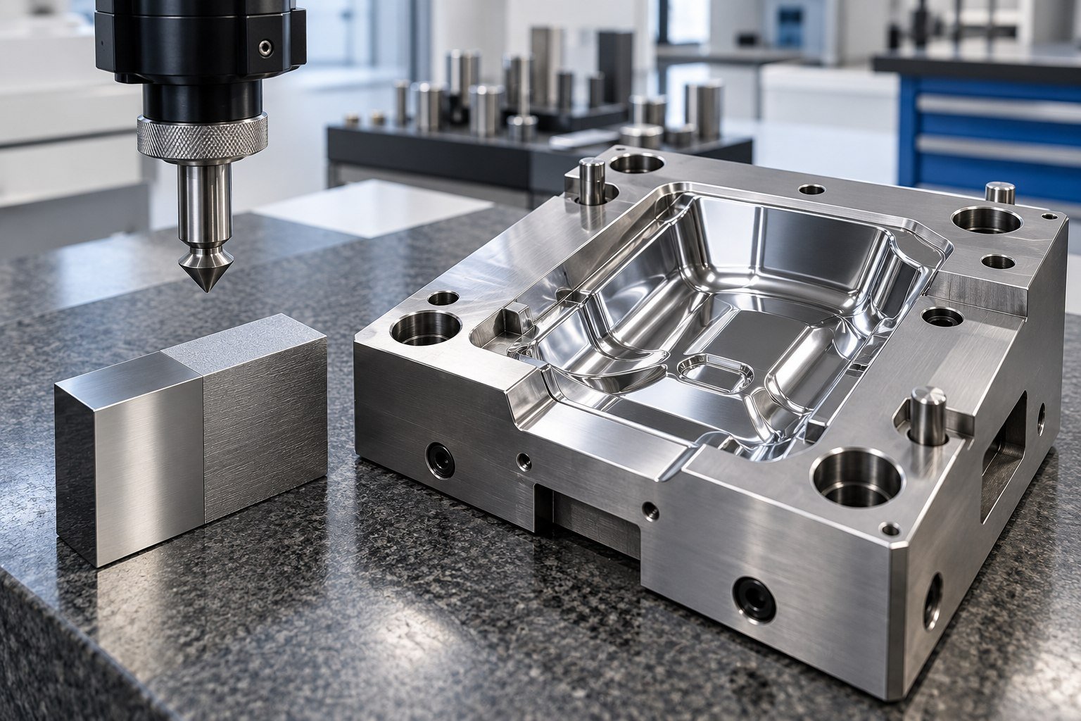 Verify Your Tool Material Specification — illustrative injection mold tooling concept