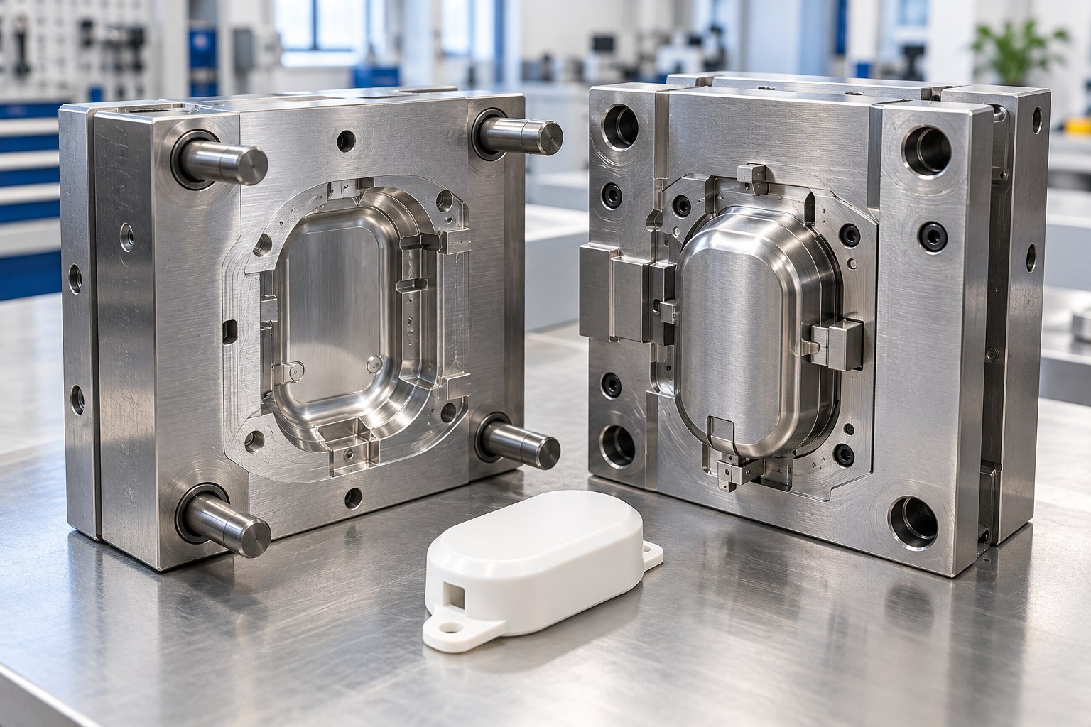 Prototype Injection Molds — illustrative tooling concept
