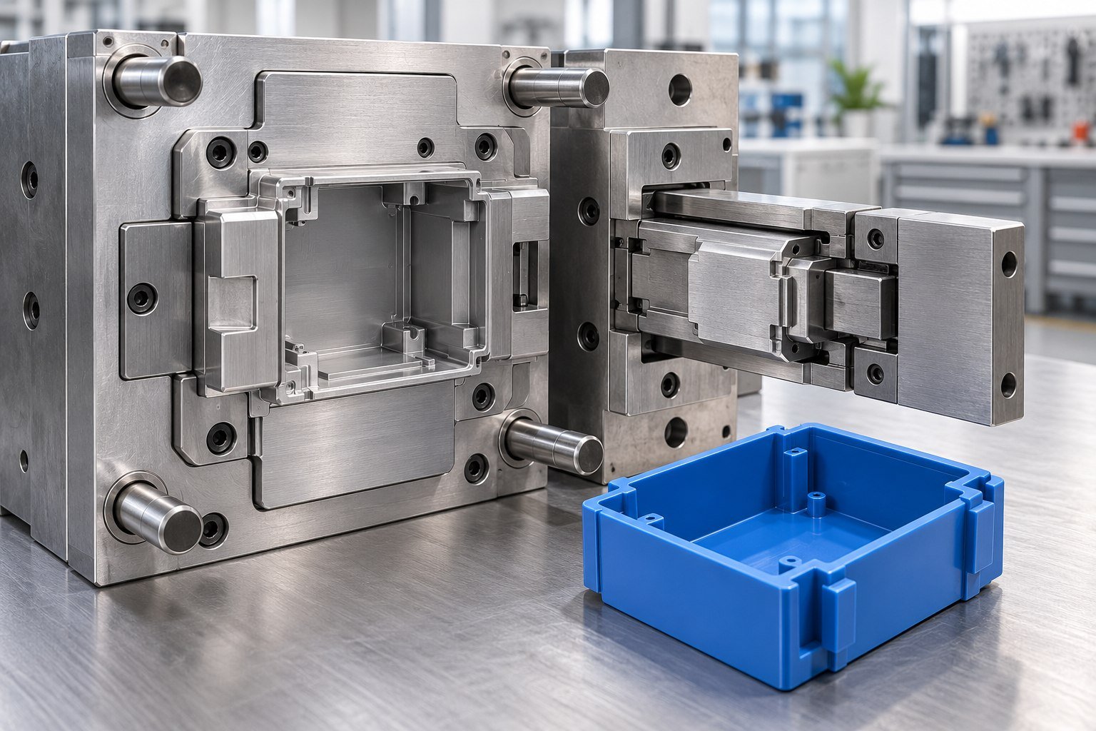 Custom Mold Design — illustrative tooling concept