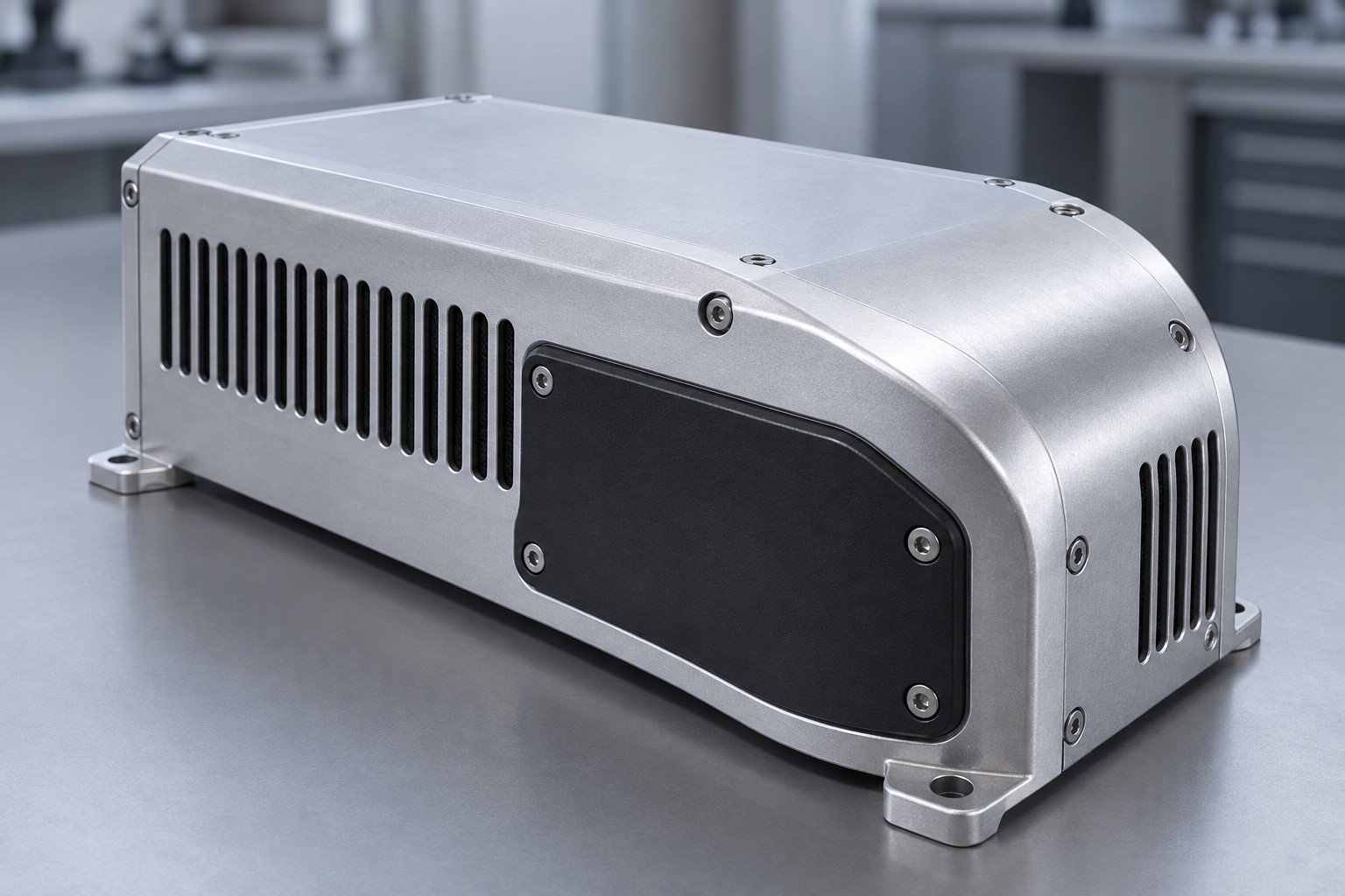 Illustrative Consumer Electronics manufactured component; page-specific concept, not a customer part