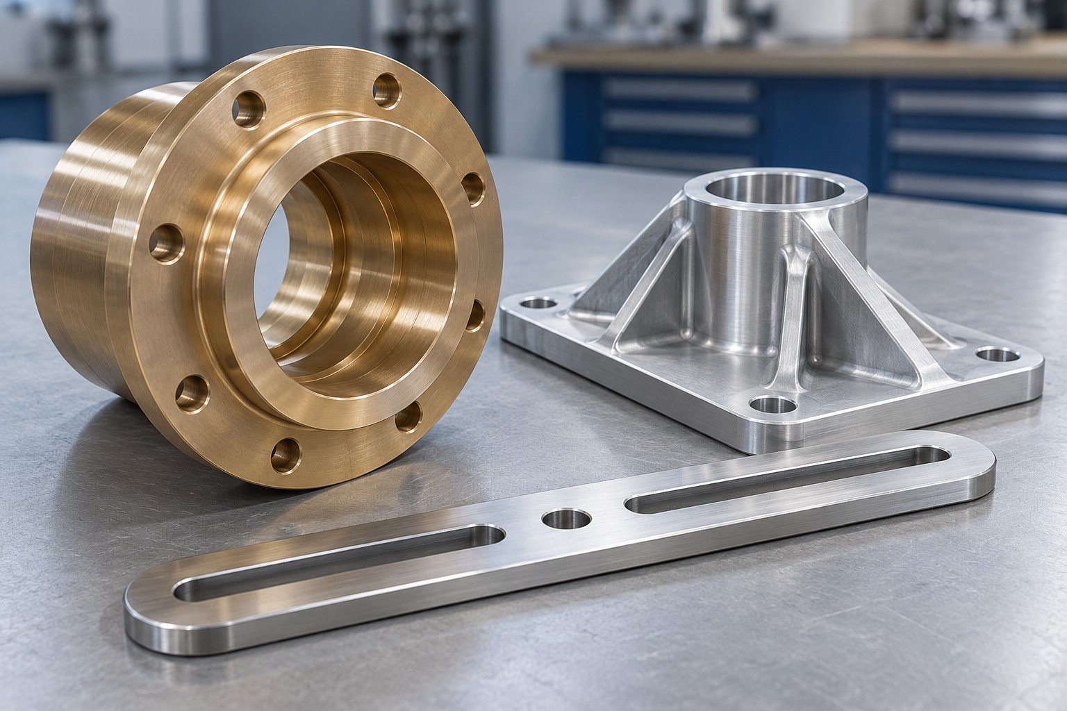 Illustrative Marine manufactured component; page-specific concept, not a customer part