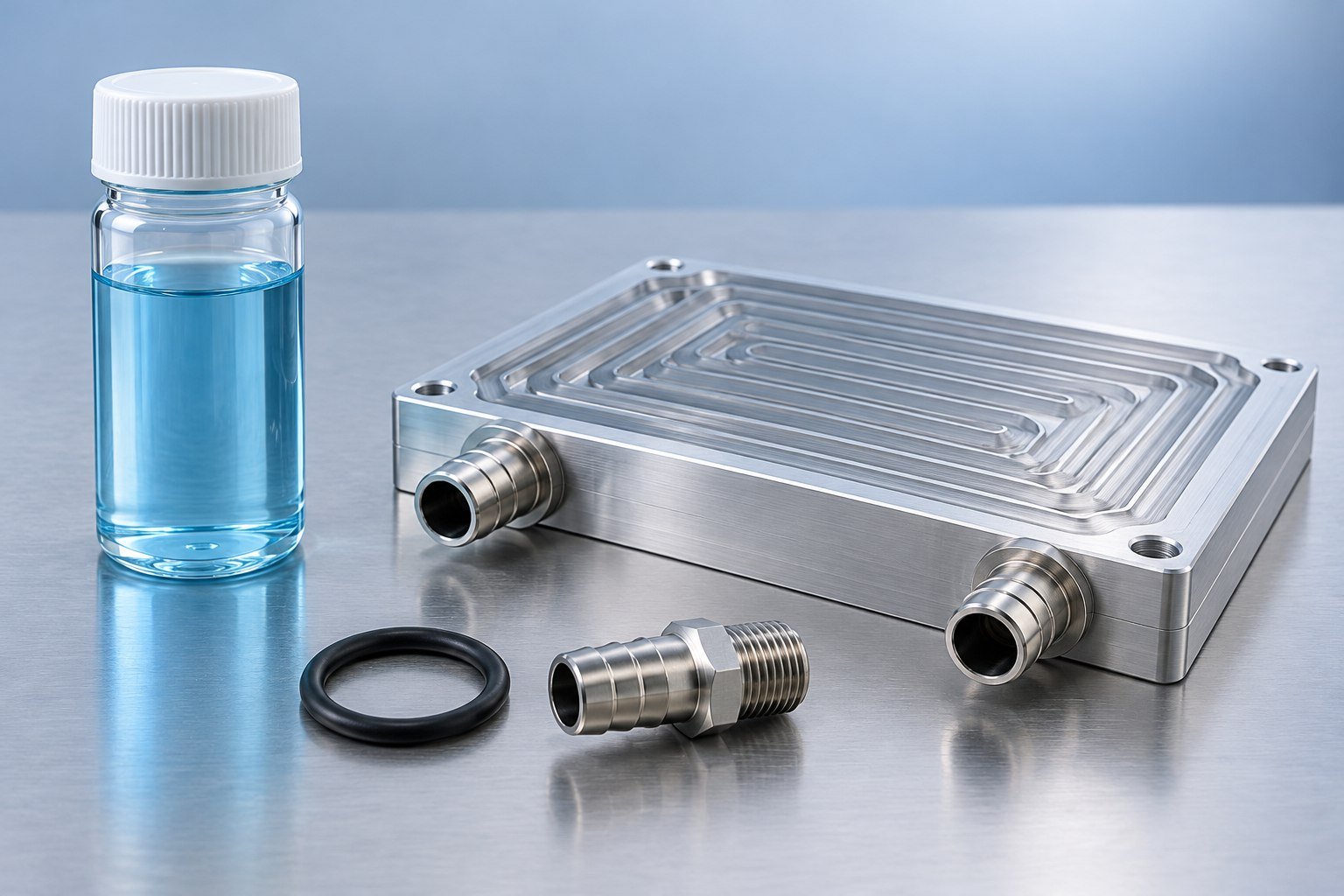 Illustrative coolant conditions concept, not documentary company or customer photography