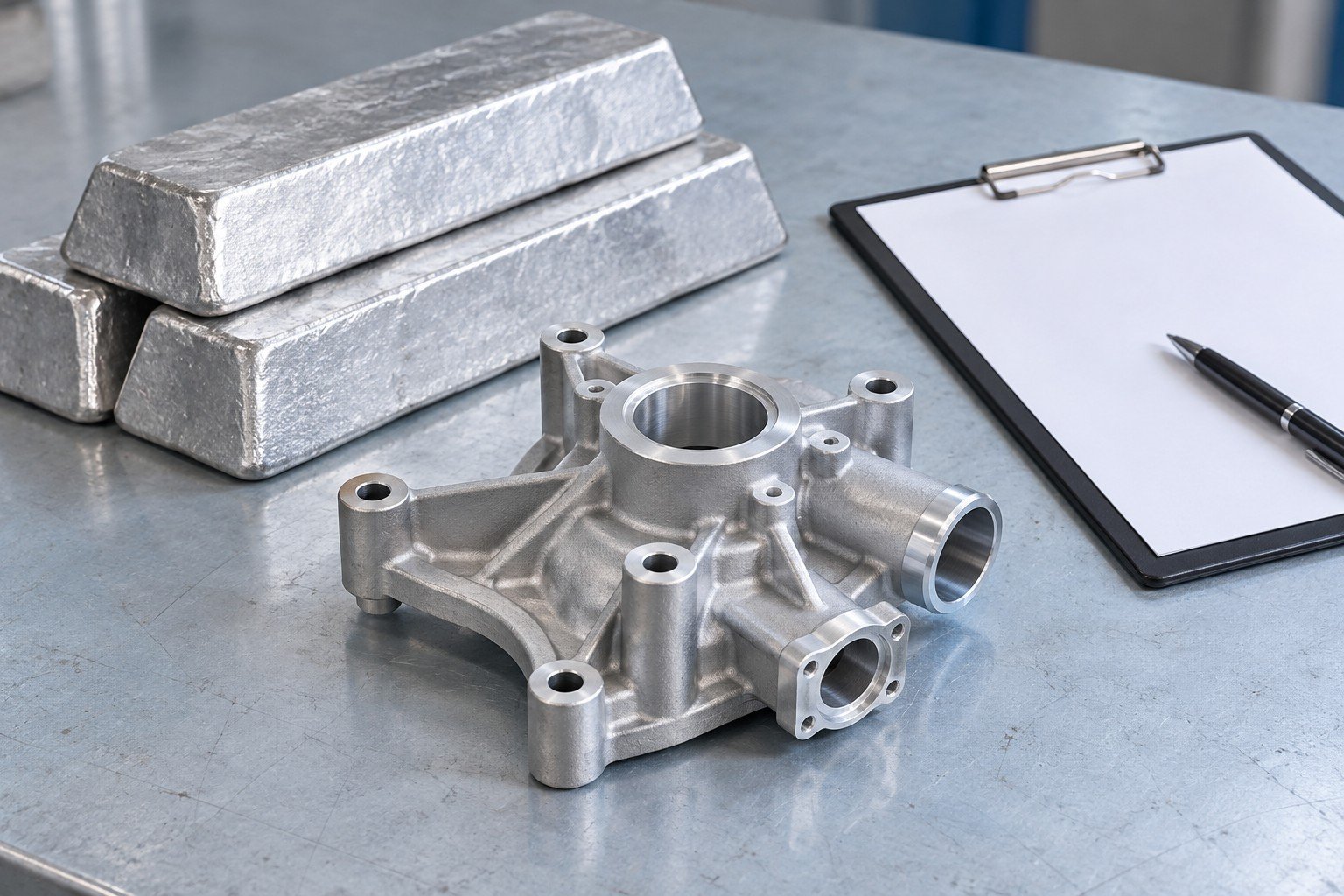 Materialprüfung — Illustratives Bauteilkonzept.