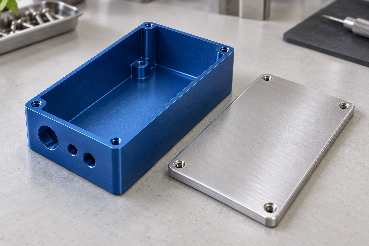 Production Approval — illustrative anodizing planning concept