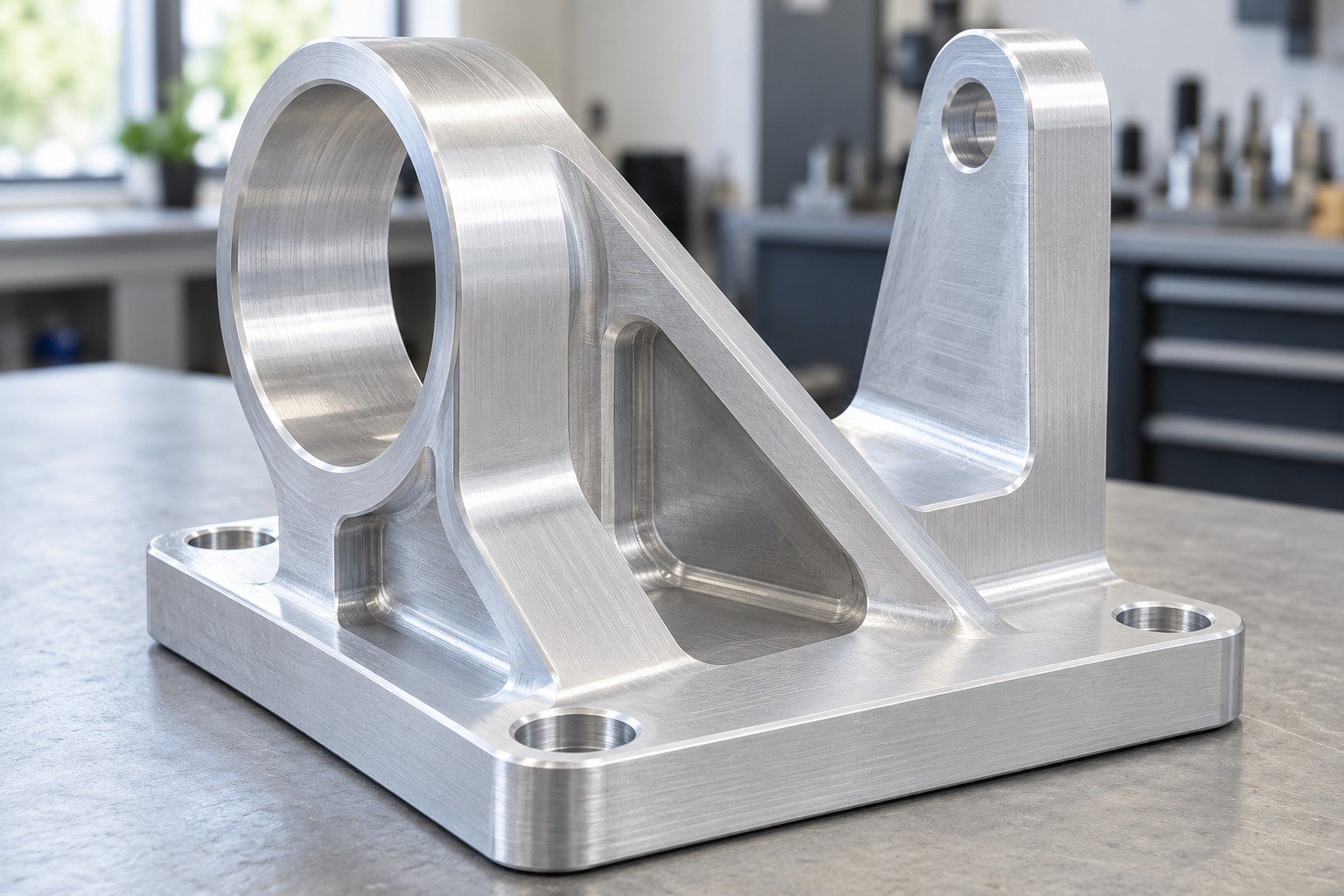 Prepare & Review — illustrative aluminum finishing stage