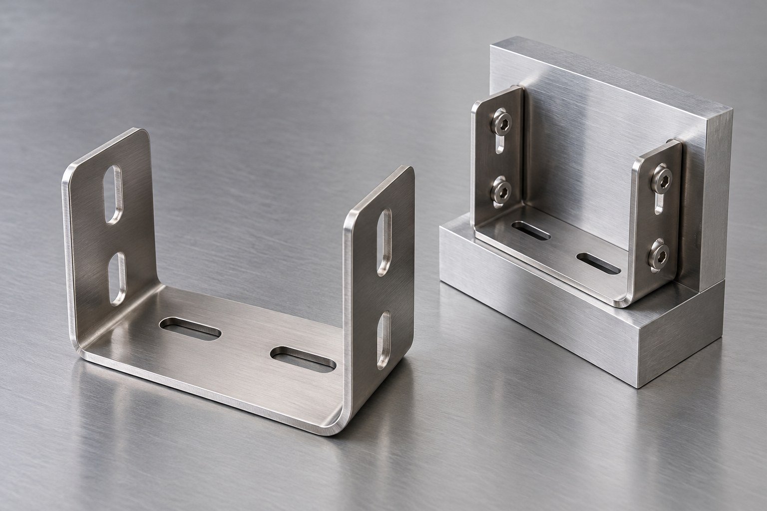 Brackets & Mounts — Acceptance — illustrative sheet metal part