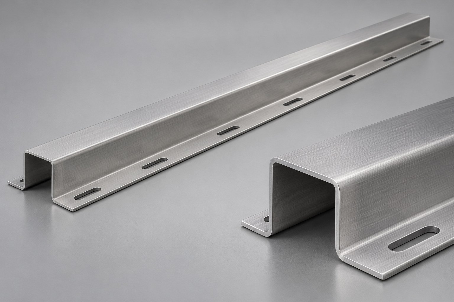 Channels & Supports — Material — illustrative sheet metal part