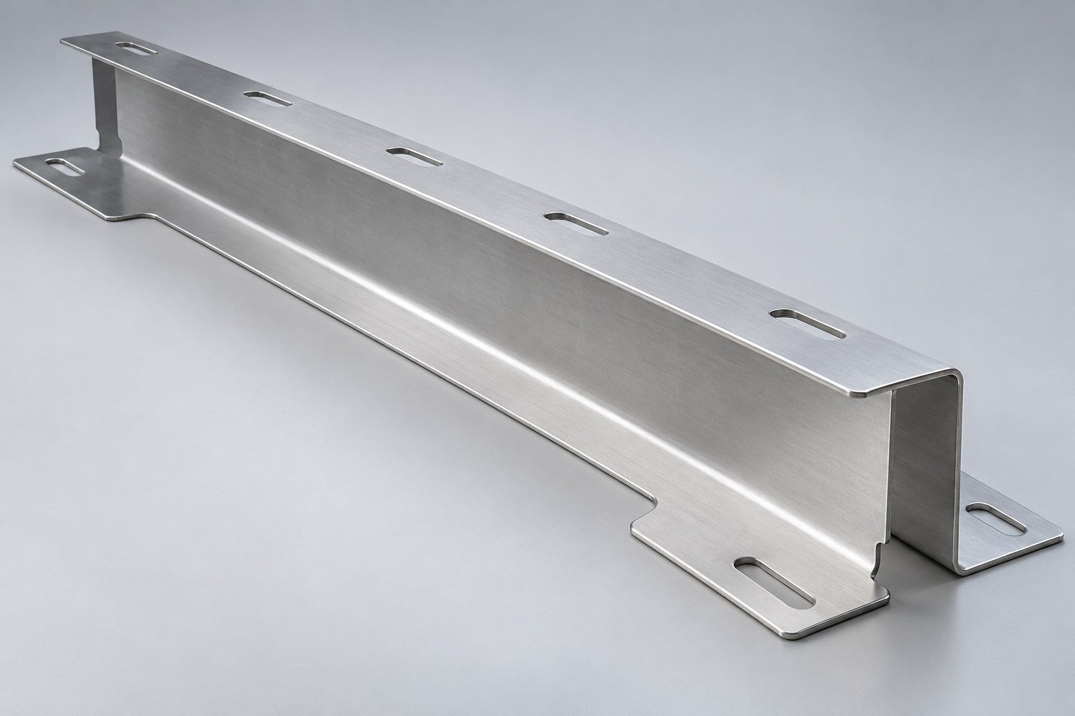 Channels & Supports — Bend Plan — illustrative sheet metal part
