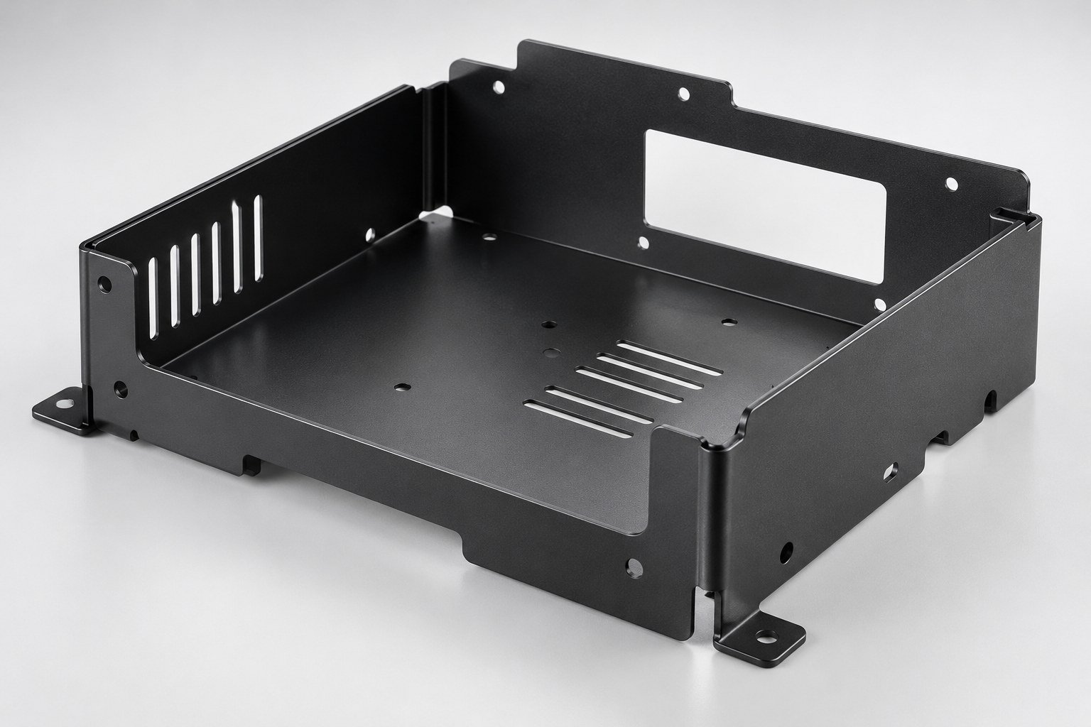 Enclosures & Chassis — Bend Plan — illustrative sheet metal part
