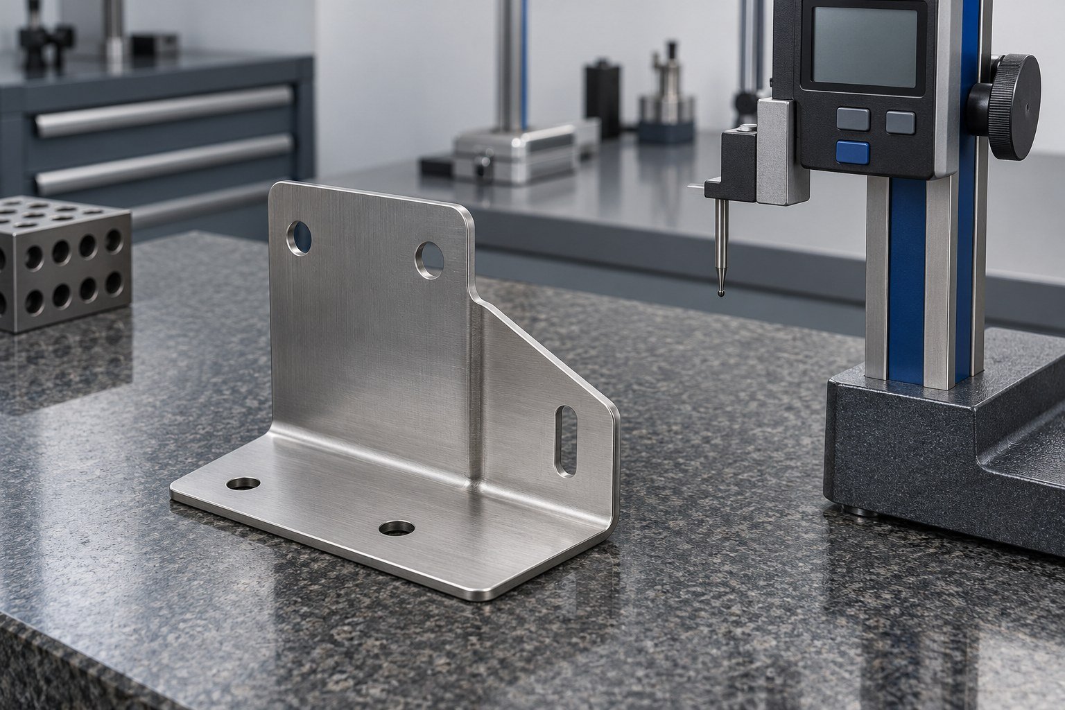 First Formed Sample — illustrative sheet metal inspection concept