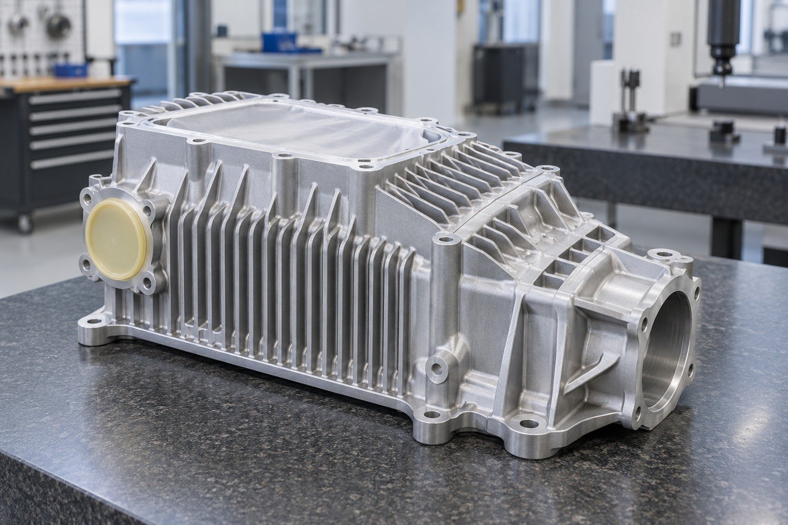 Thermal Interfaces — Masks & Interfaces — illustrative aluminum chem-film component