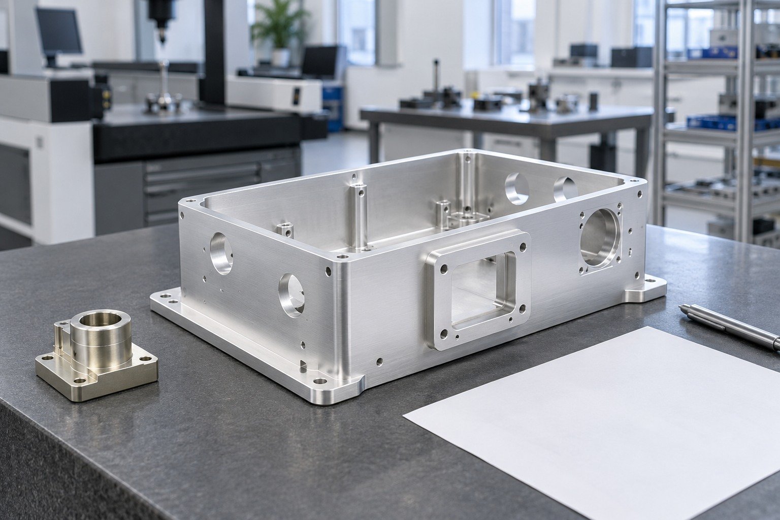 Tests & Records — illustrative aluminum chem-film component