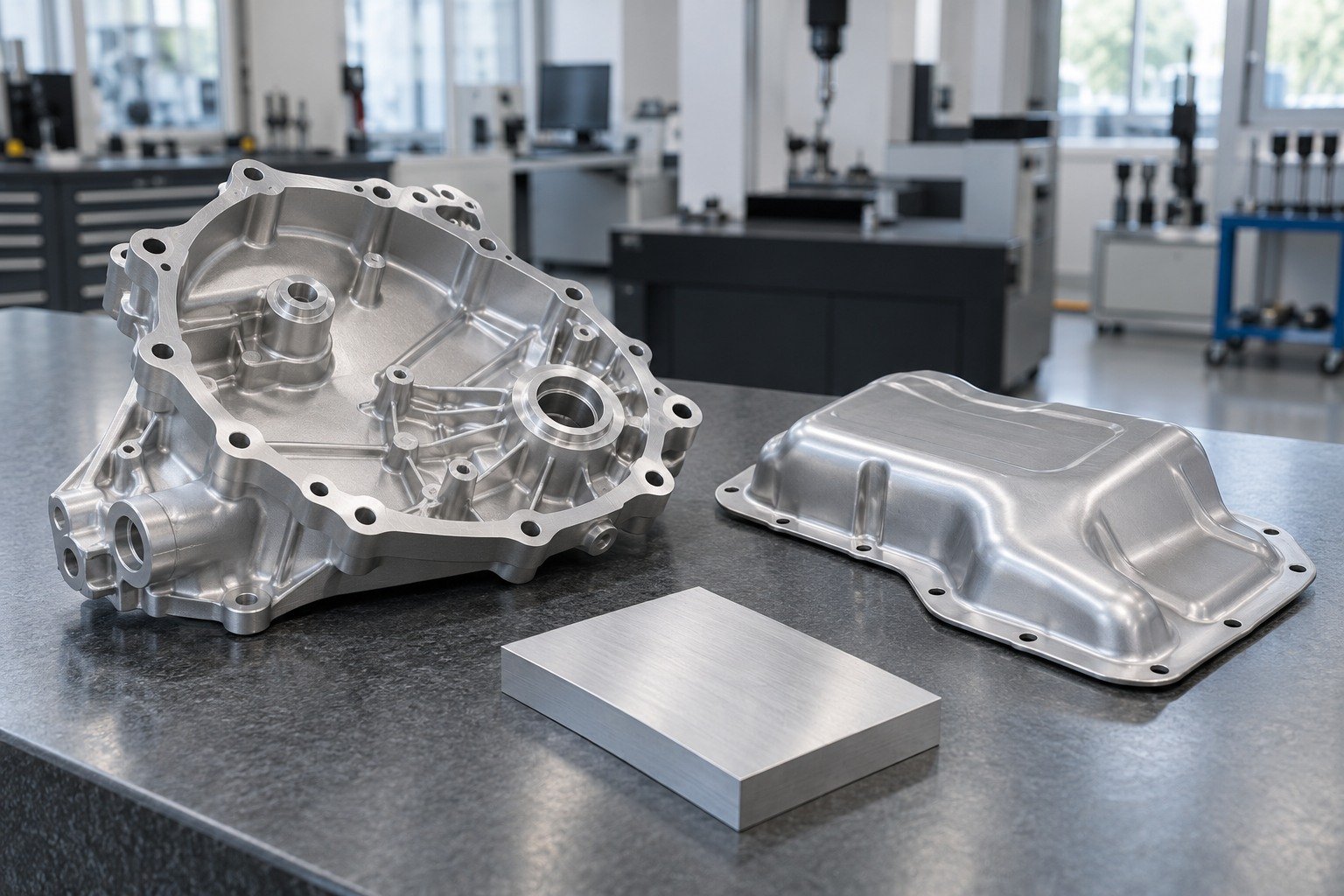 Alloy & Preparation — illustrative aluminum chem-film component