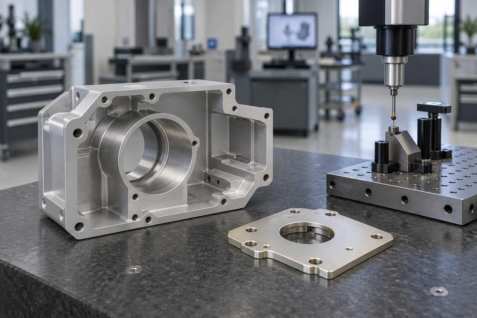 Machined Housings — Acceptance — illustrative aluminum chem-film component