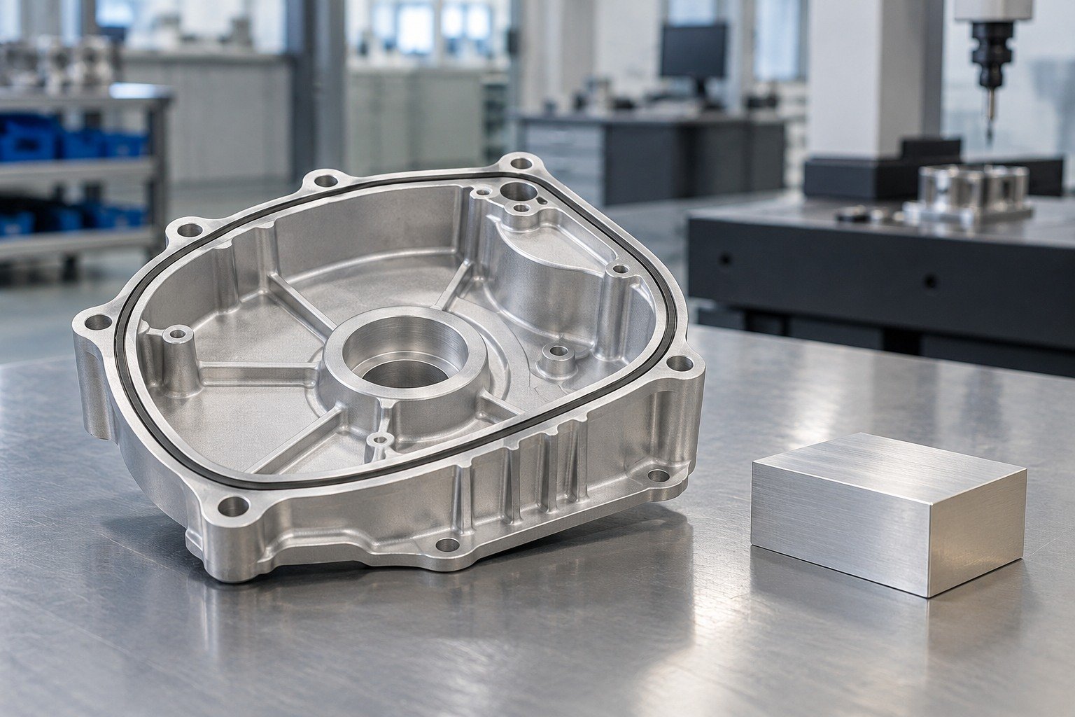Machined Housings — Chemistry & Callout — illustrative aluminum chem-film component