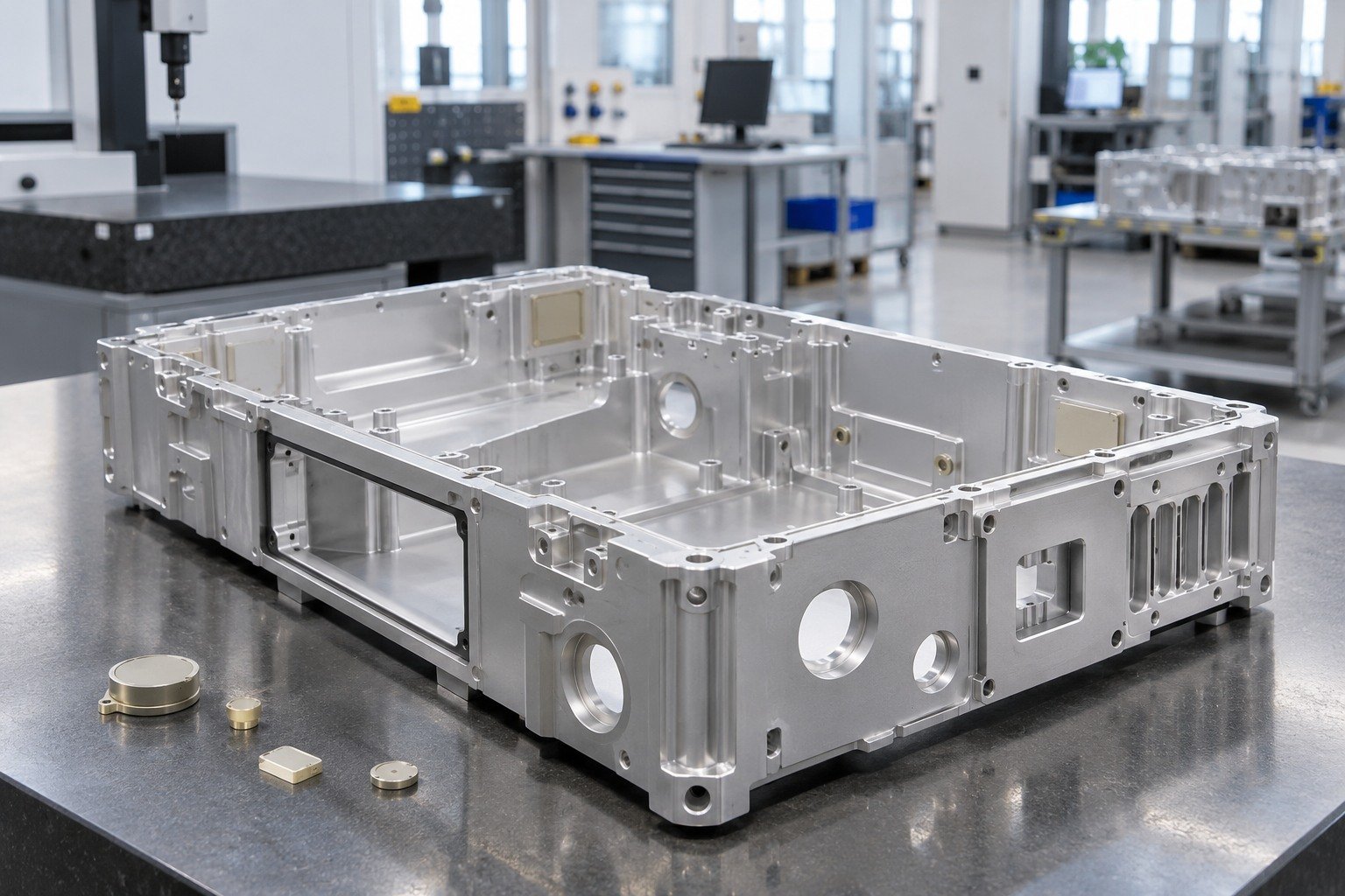 Protect & Treat — illustrative aluminum chem-film component