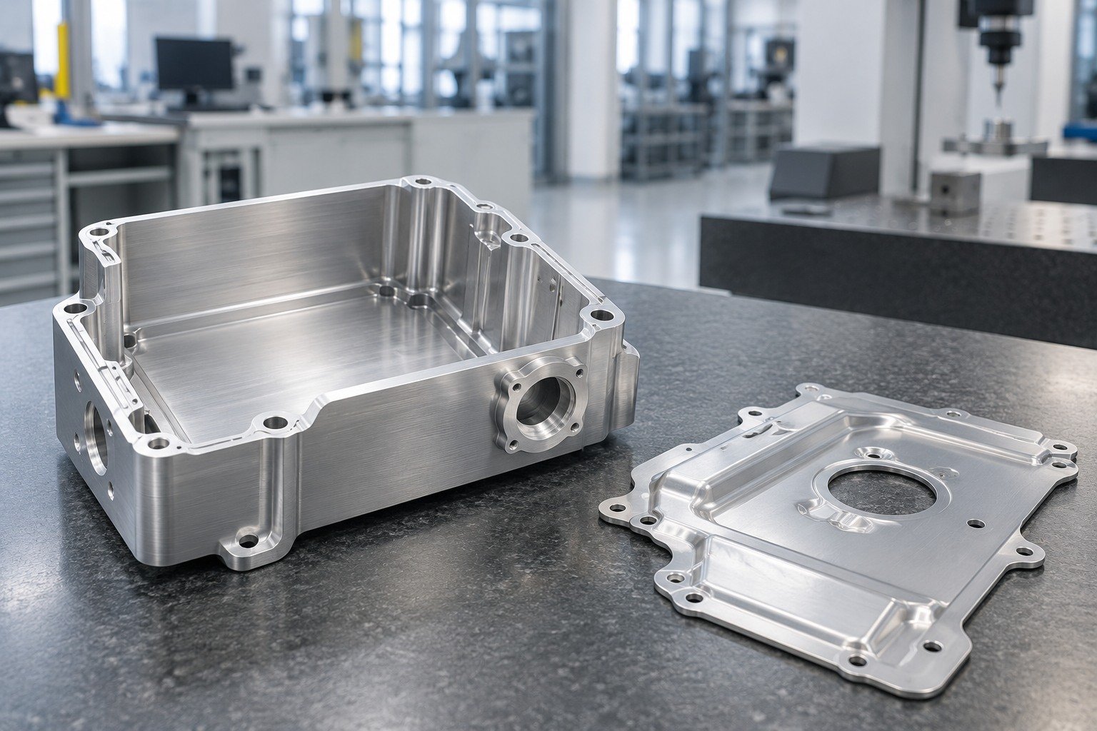 Review & Prepare — illustrative aluminum chem-film component