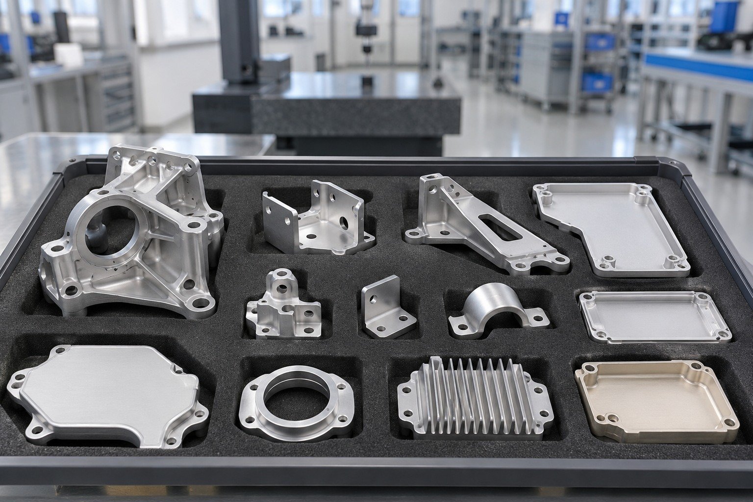 Inspect & Protect — illustrative aluminum chem-film component