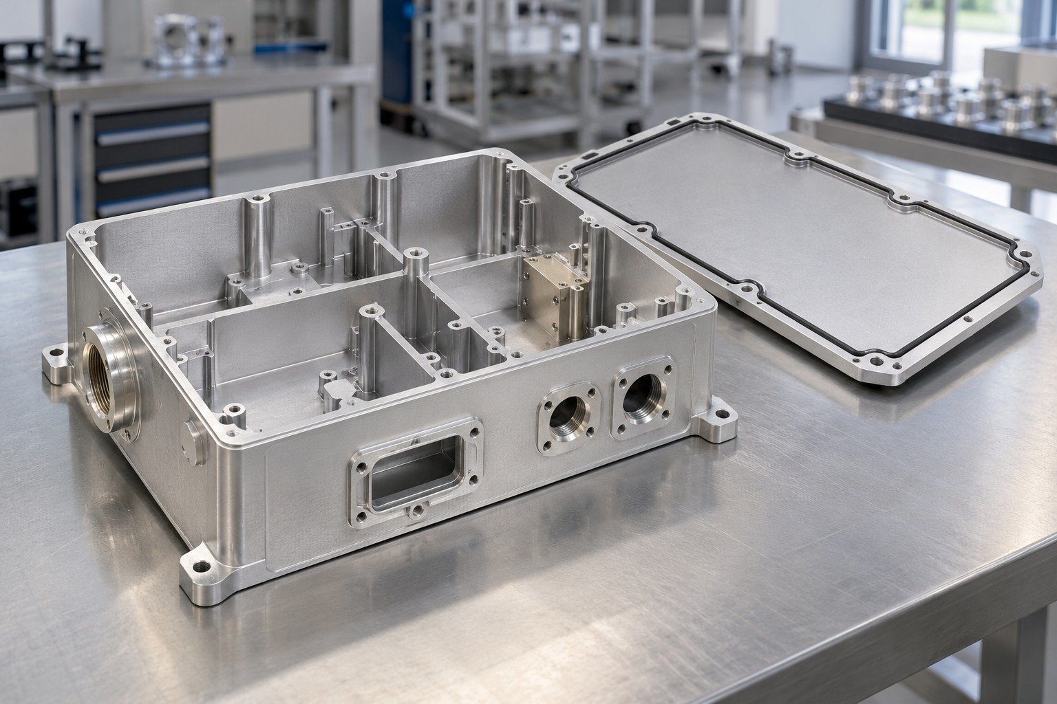 Electronics Enclosures — Your Part — illustrative aluminum chem-film component