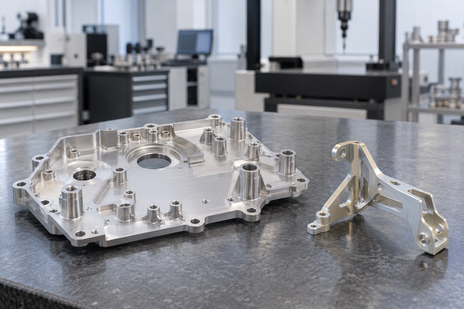 Fixtures & Covers — Acceptance — illustrative aluminum chem-film component