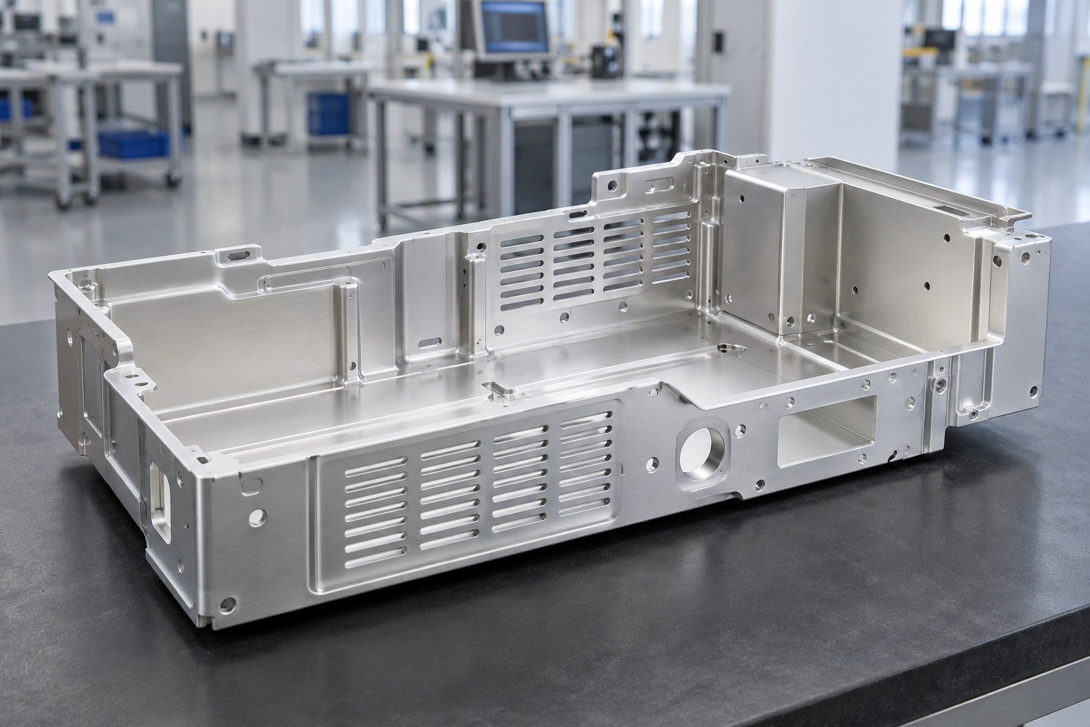 Sheet Metal Panels — Your Part — illustrative aluminum chem-film component