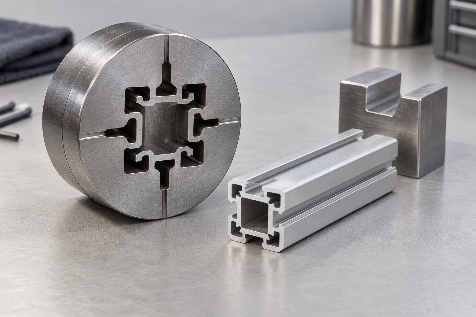 Tooling Plan — illustrative extrusion planning concept