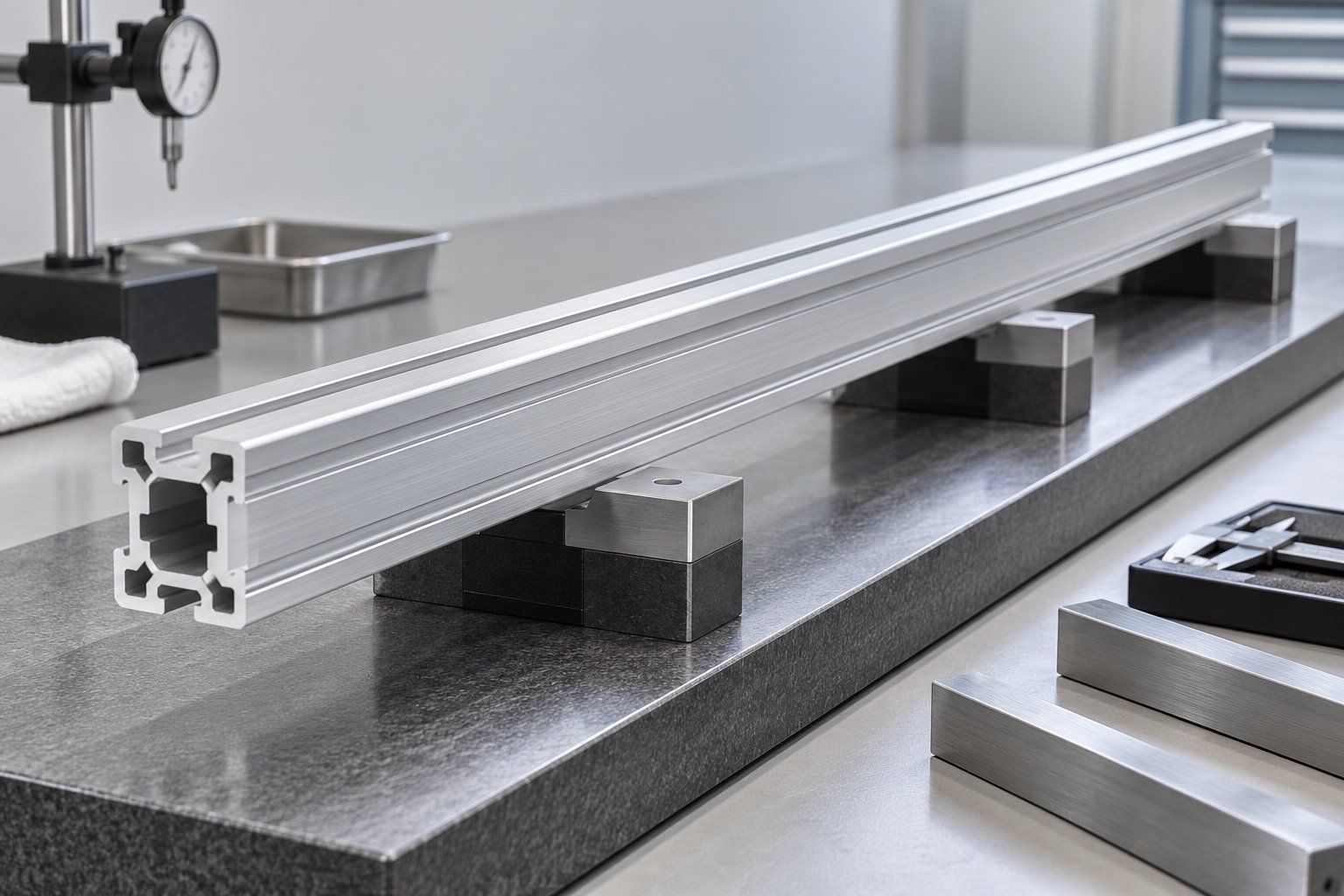 Condition & Distortion — illustrative custom extrusion section