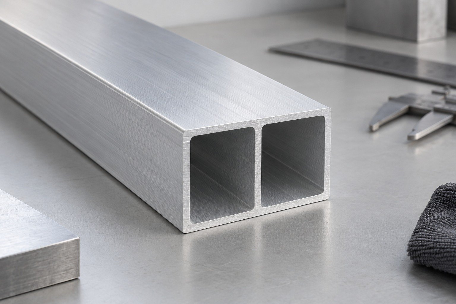 Wall Balance — illustrative custom extrusion section