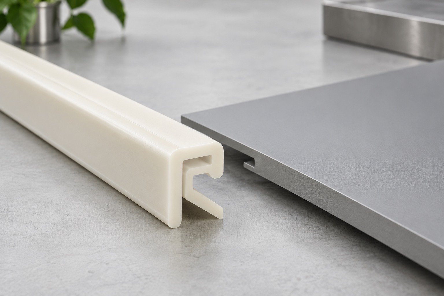 Assembly Edges — illustrative extruded profile