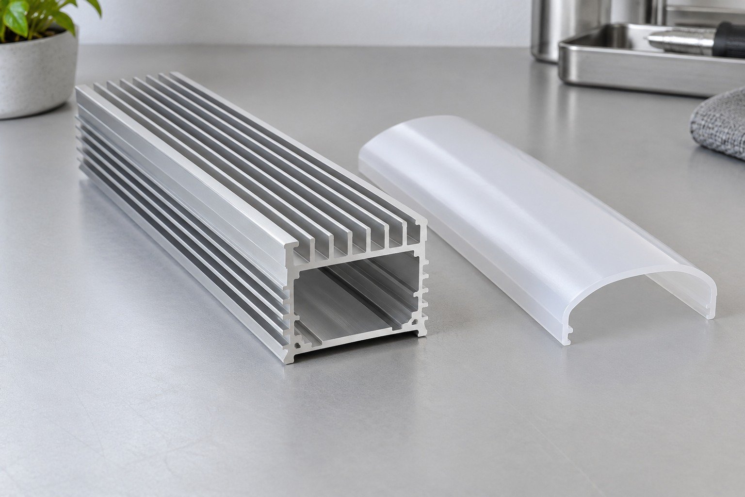 Lighting Covers — illustrative extruded profile