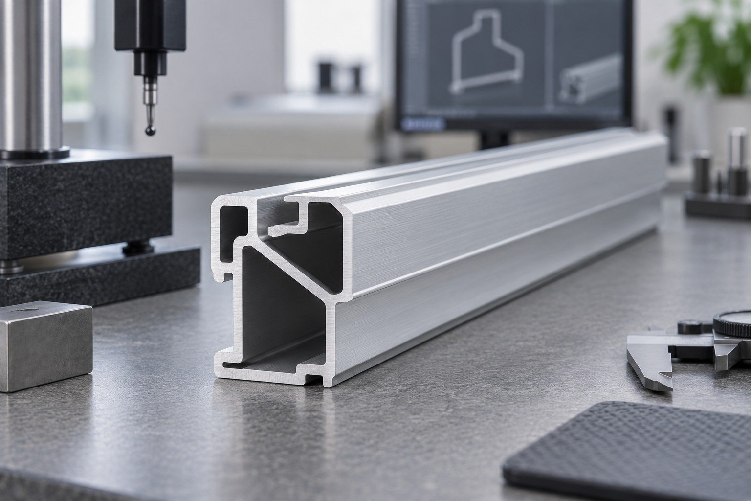 First-Extruded Samples — illustrative inspection concept