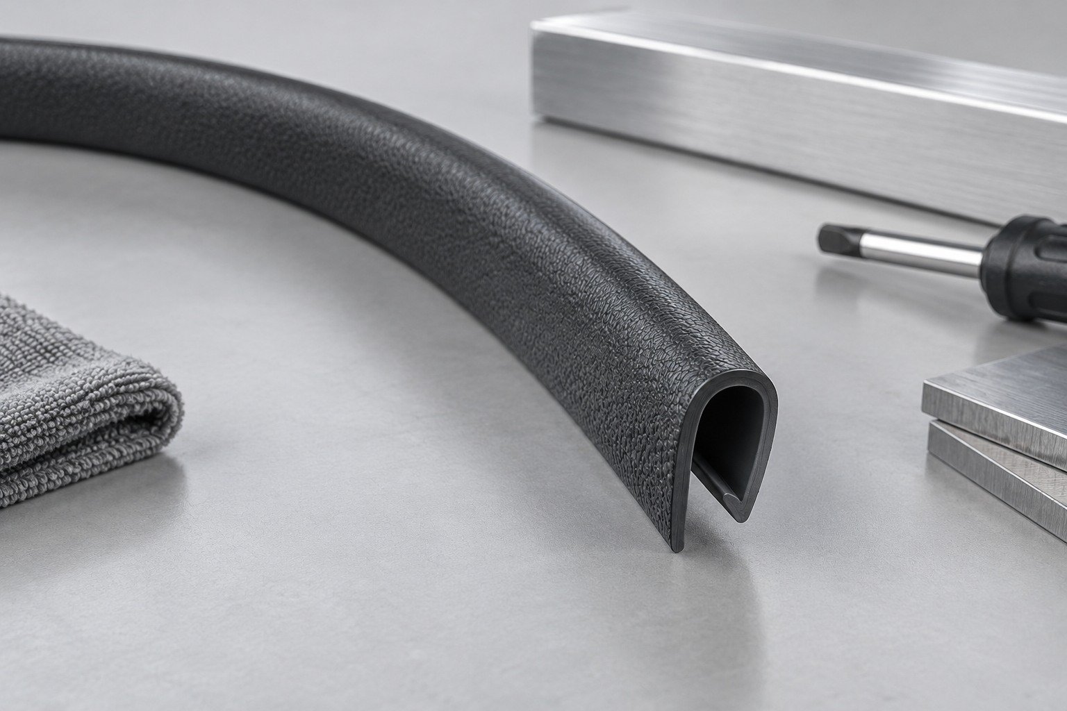 Flexible Polymer Route — illustrative material comparison