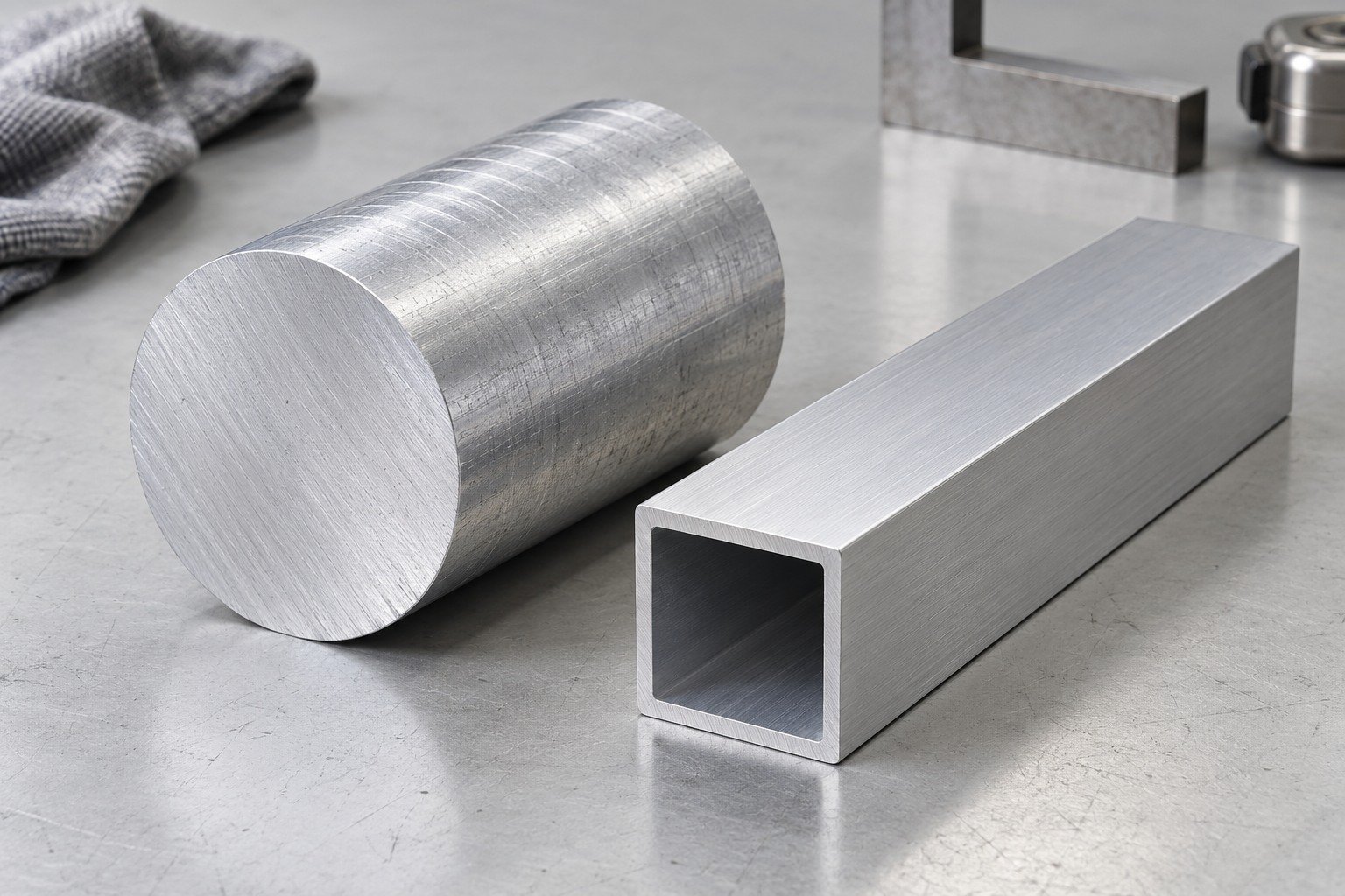 Aluminum Route — illustrative material comparison