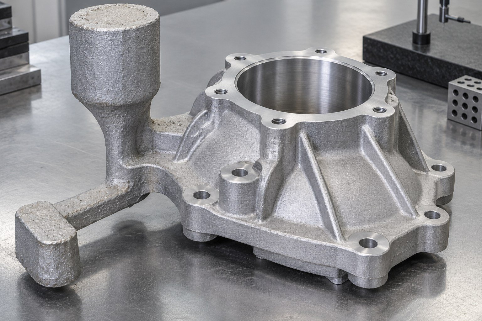 Feeder and heavy-section cooling concept