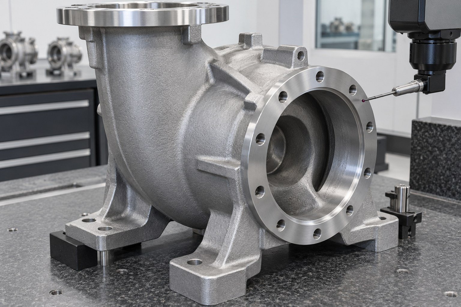 Pump & Valve Bodies — Acceptance — Illustrative component concept.